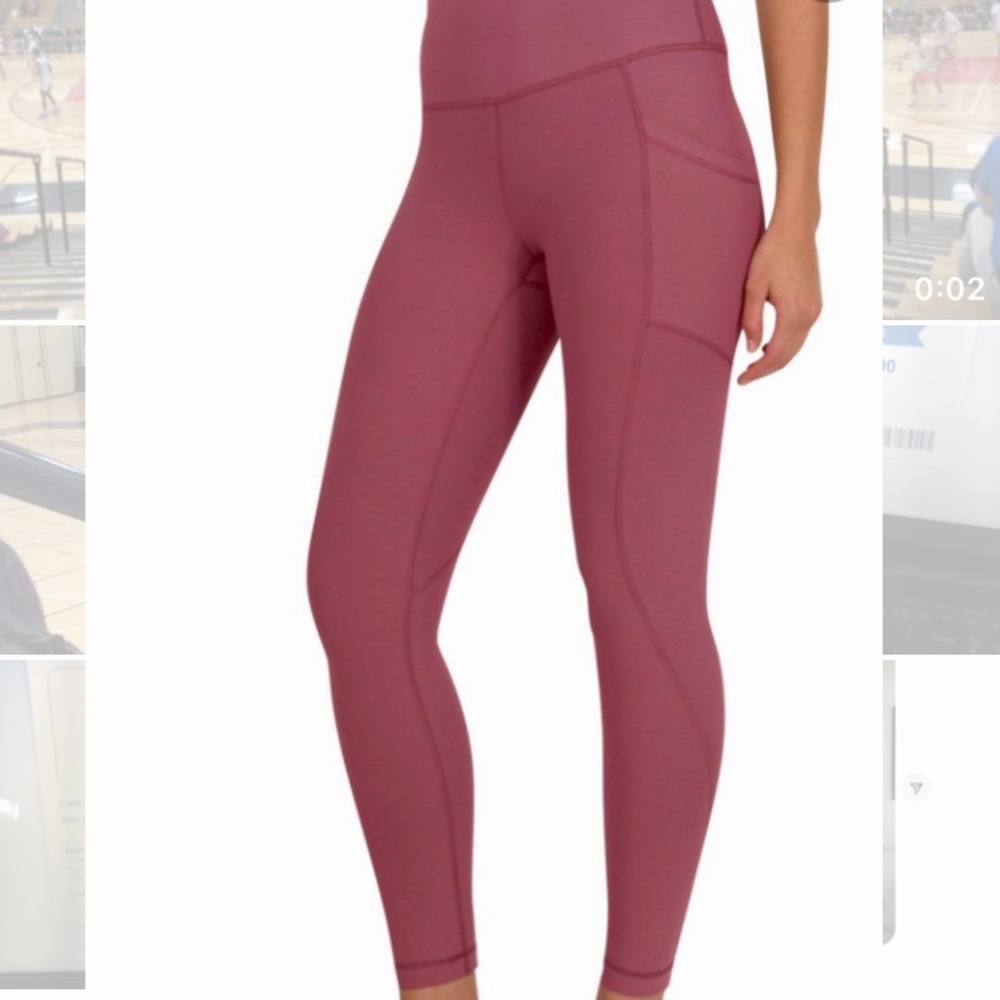 Lululemon 7/8 Pocket Leggings Size 4